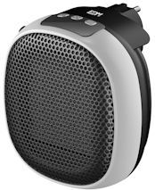 EDM - Plug-in Keramische Kachel - 700 Watt - Zwart - Keramisch