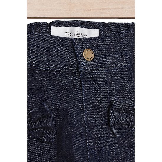 Flower Mood Pantalon en denim   Dark Indigo        6 mois   de               Marèse