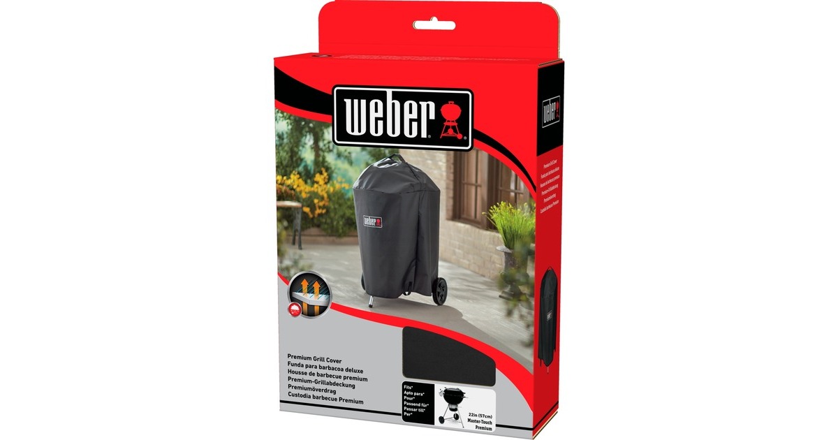 WeberPremium barbecuehoes - Original Kettle en Master-Touch beschermkap  (Zwart)