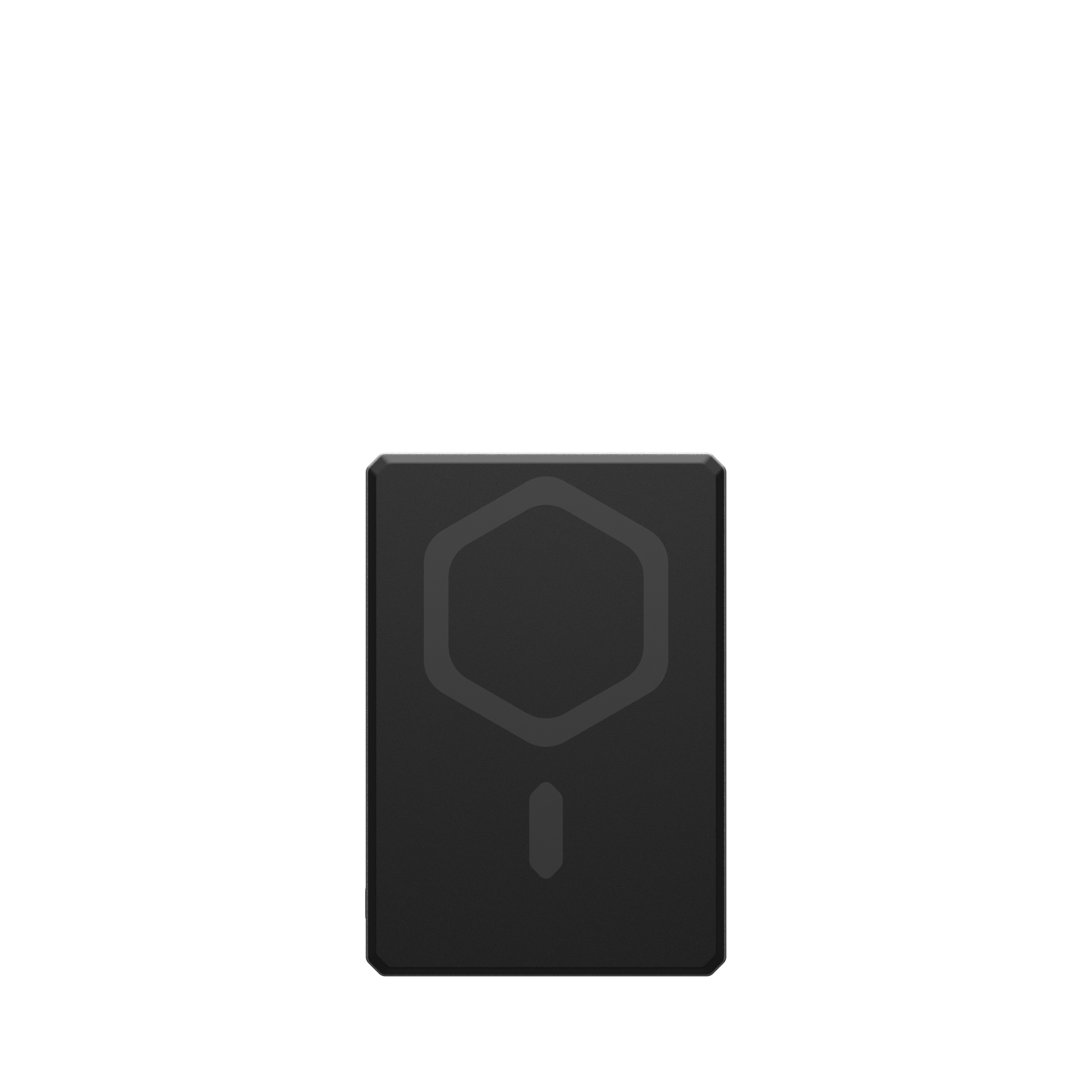 (20W) 5000mAh Slim MagSafe Powerbank USB C Ladegerät mit Kickstand   Ladekabel (9B4417114030) - Titan / Schwarz