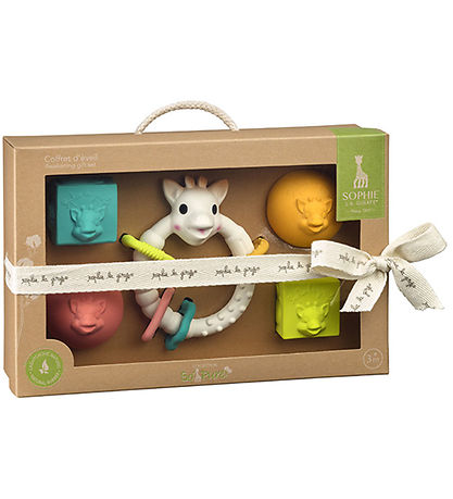 Sophie la Girafe Geschenkbox - Beißring/Kugel/Klotz