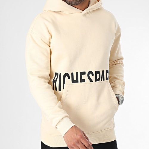 Sweat Capuche Beige