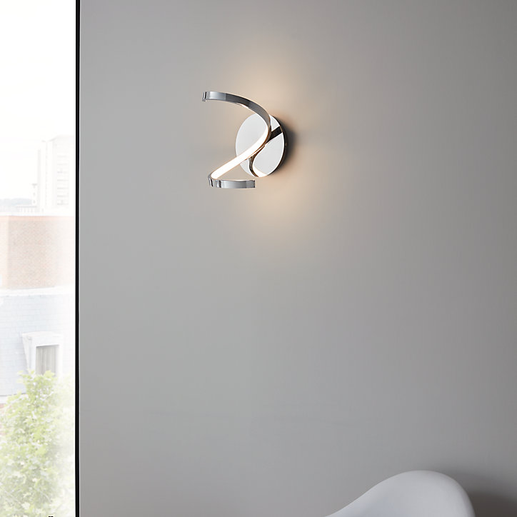 Applique murale Pegmati LED intégrée 6.2W IP20 argent