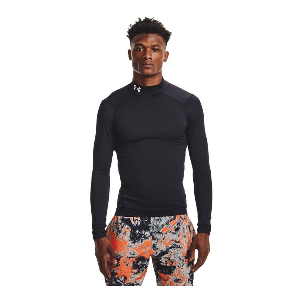 Under Armour COMP MOCK - Sous-couche Homme noir
