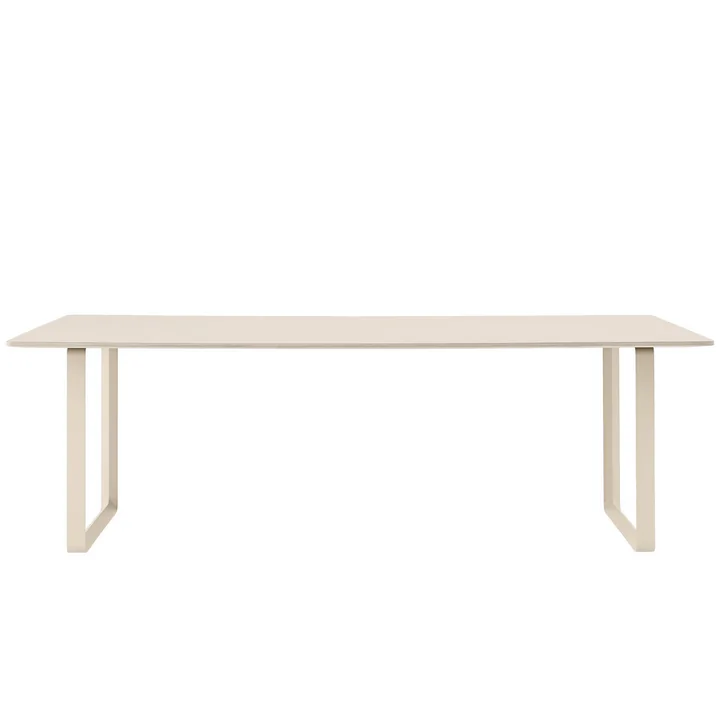 Muuto - 70/70 Esstisch, 225 x 90 cm, Eiche / sand