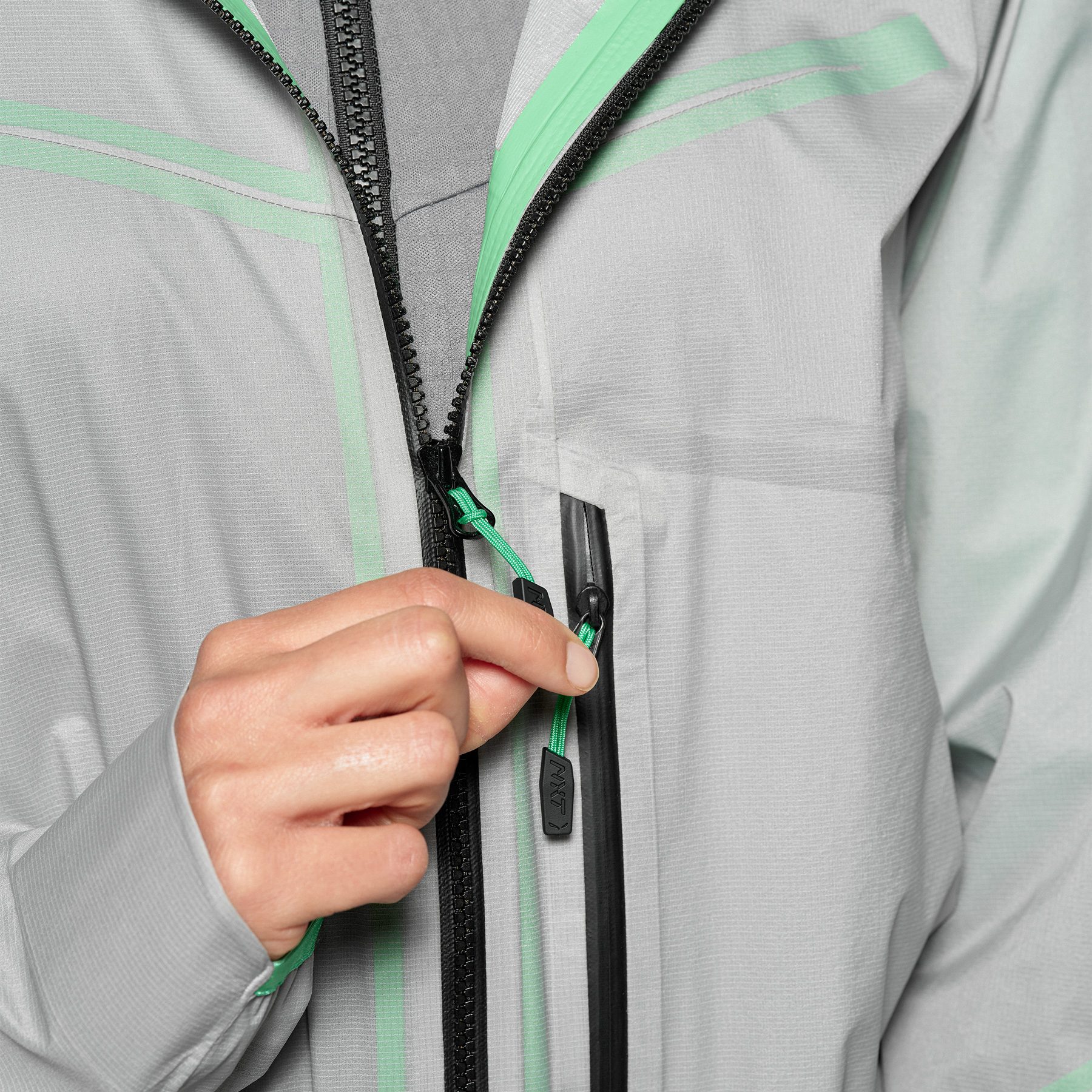 SALEWA NXT Powertex® 3L Hardshelljacke Damen alloy