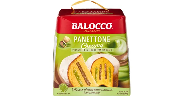 Balocco Panettone Creany Pistache & Haselnuss