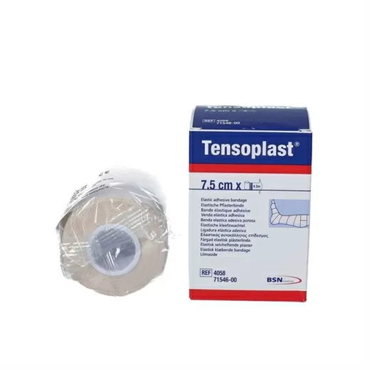 Tensoplast selvklæbende strækbind - 4,5m x 7,5cm