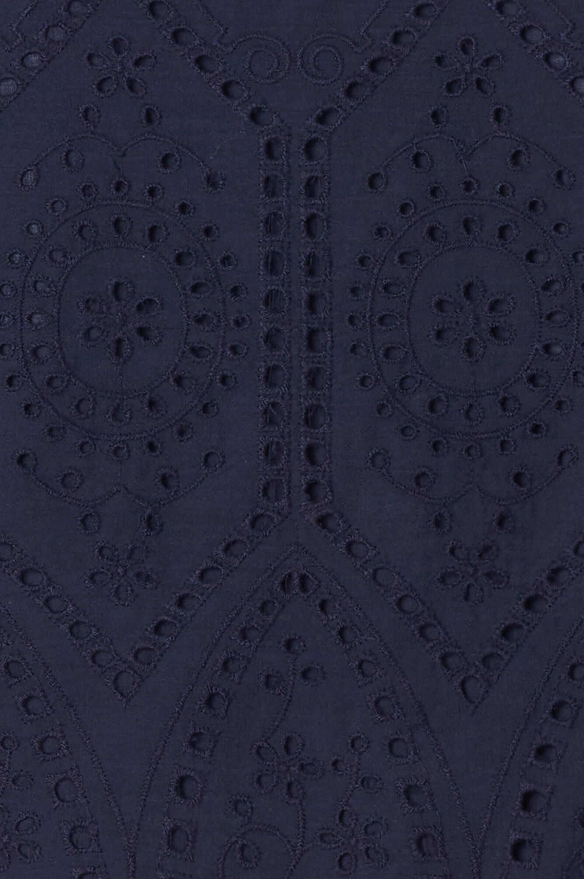Robe ornée de broderie anglaise avec fonction d’allaitement