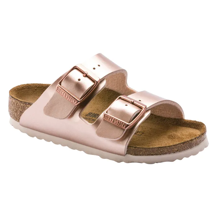 Birkenstock Arizona Electric Metallic Slippers Junior