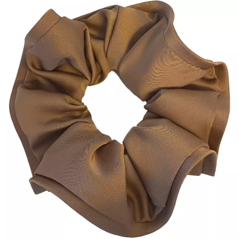 By Stær ANEMONE Scrunchie - Golden Brown
