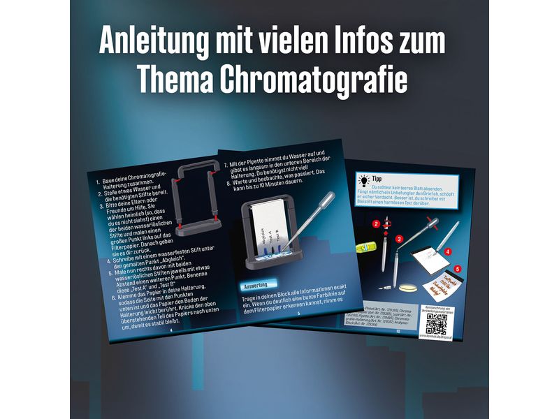 Kosmos Detektivausrüstung Die drei ??? Schrift-Labor (XL-Do Cooles Rollenspiel für Kinder