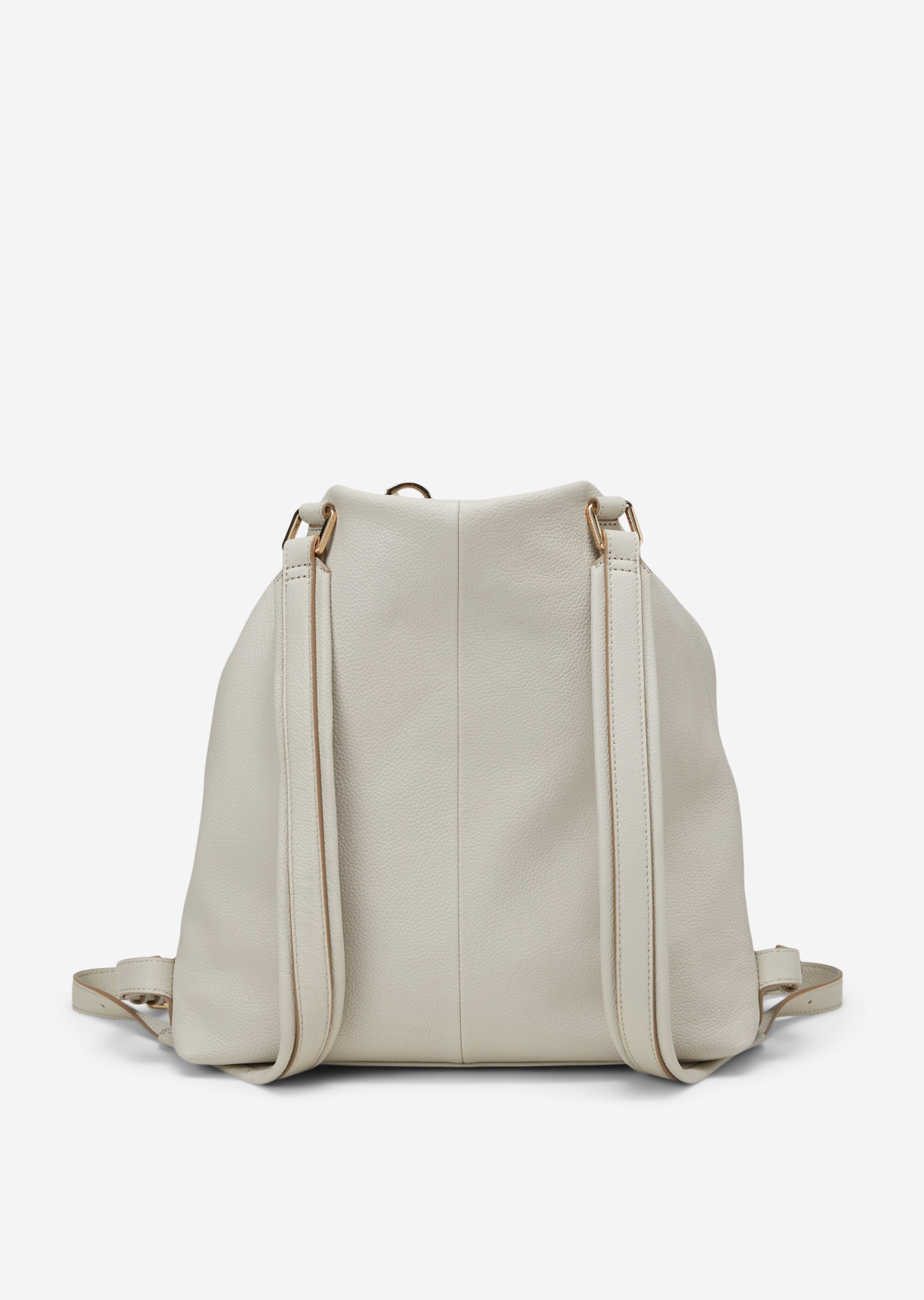 Rucksack medium aus edlem Rindleder mit Struktur