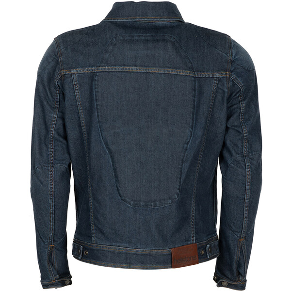 Helstons - Blouson Western Air toile coton renforcée Bleu