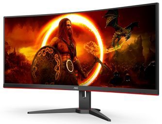 AOC CU34G2XE - WQHD Ultrawide Curved Gaming Monitor - 144Hz - 34 Inch