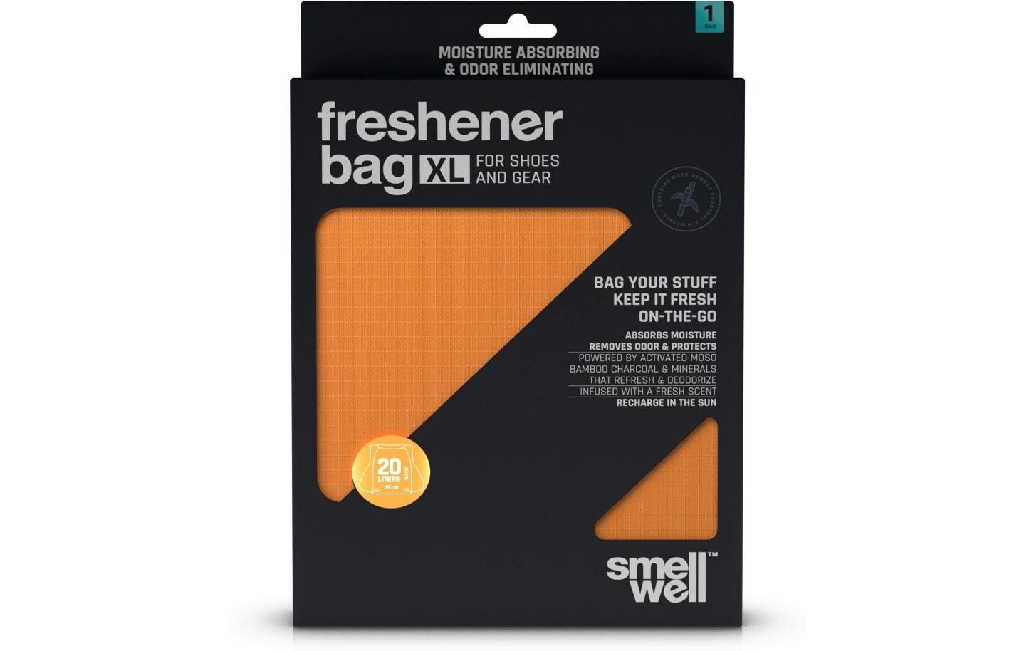 Geruchsentferner Freshener bag XL OrangeAsche zur Geruchs- und Feuchtigkeitsneutralisierung