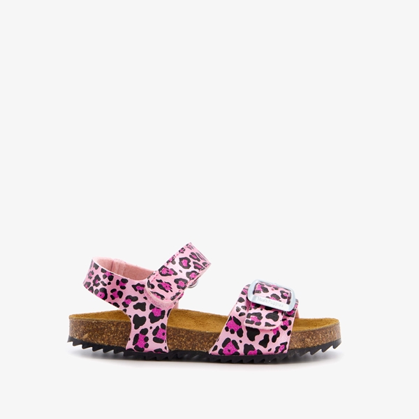 Hush Puppies meisjes bio sandalen luipaardprint