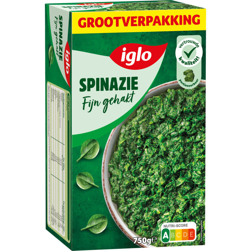Iglo Spinazie fijn gehakt