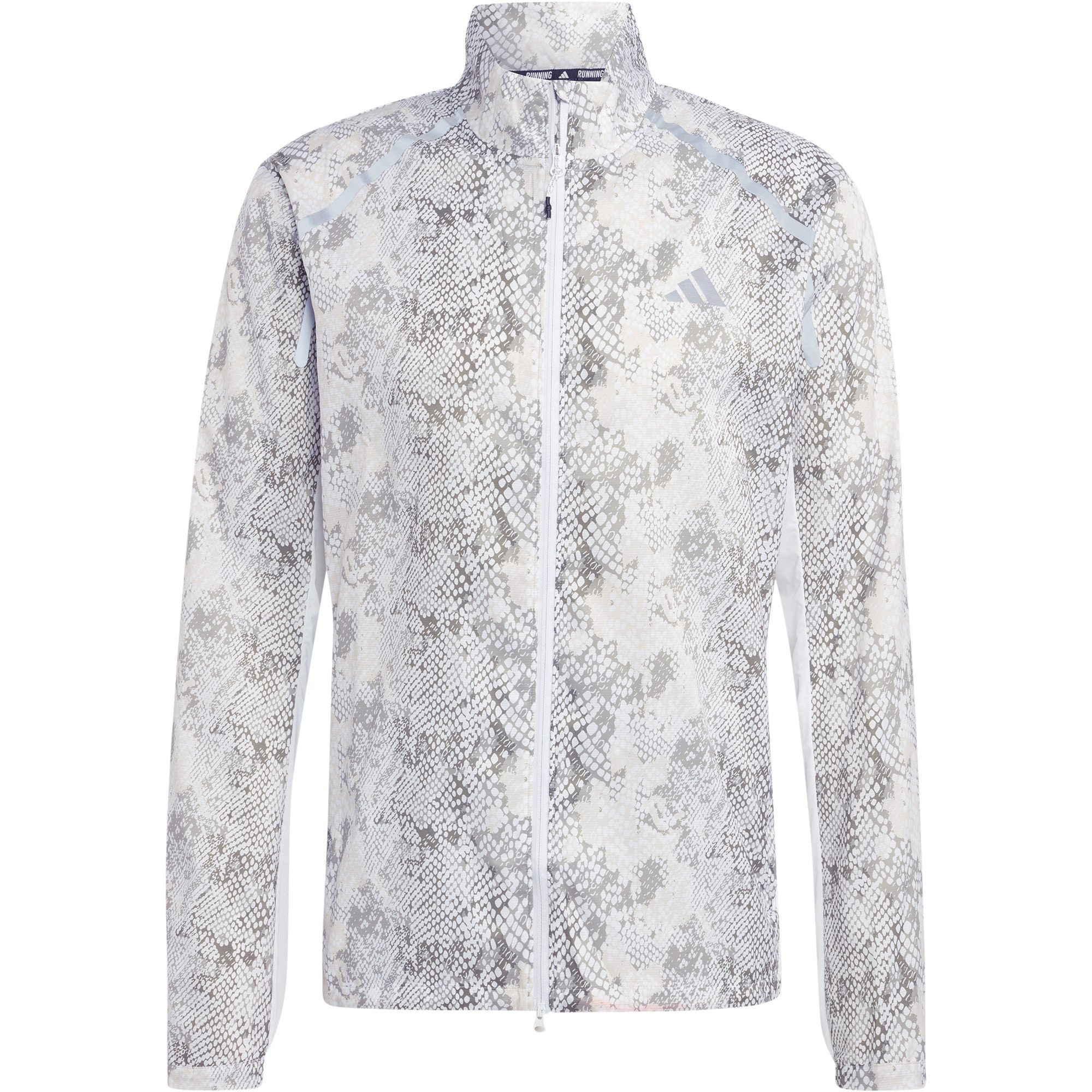 adidas Allover Print Marathon Jacke Herren white