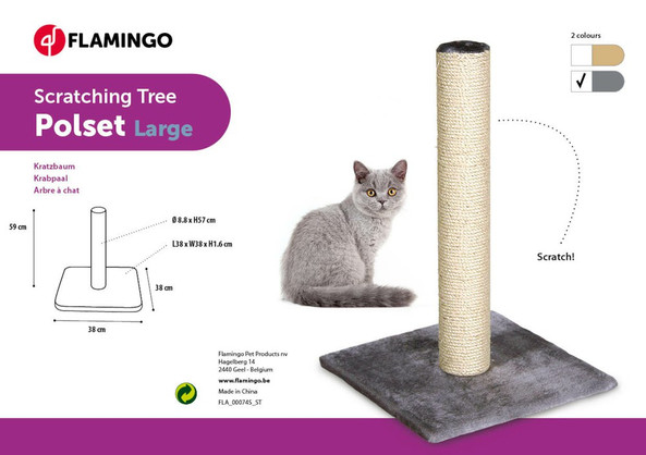 Flamingo f-1031267 - Arbre à chat Écru &
