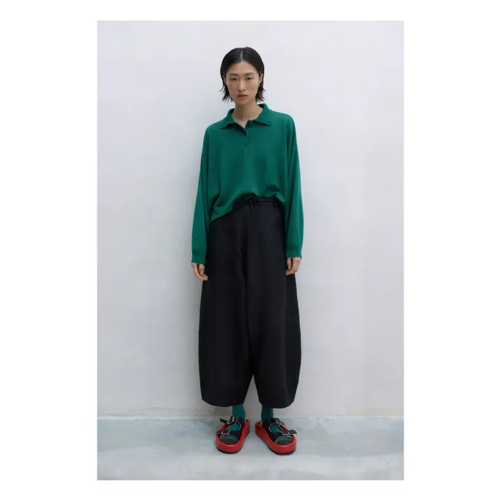 Cordera Pantalon Maxi Lin | Noir
