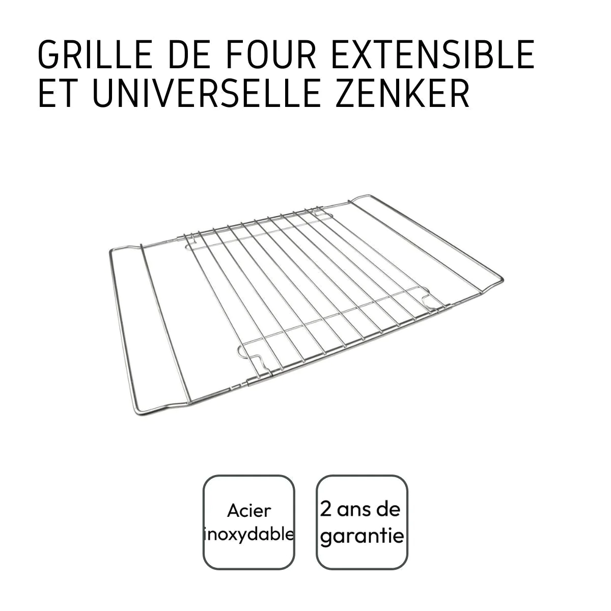 Grille de four extensible et universelle Zenker Spécial Cooking Zenker