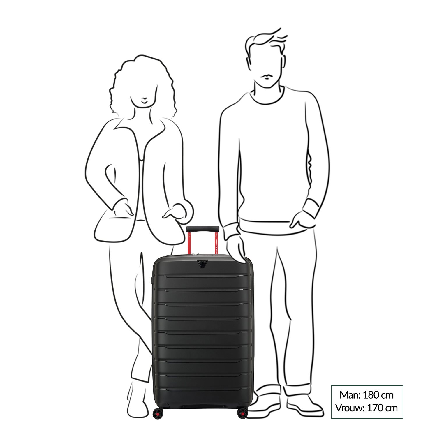 Roncato B-Flying Move Expandable Trolley 78 blu laguna