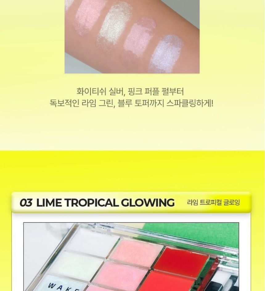WAKEMAKE - Soft Coloring Lip Palette - 3 soorten