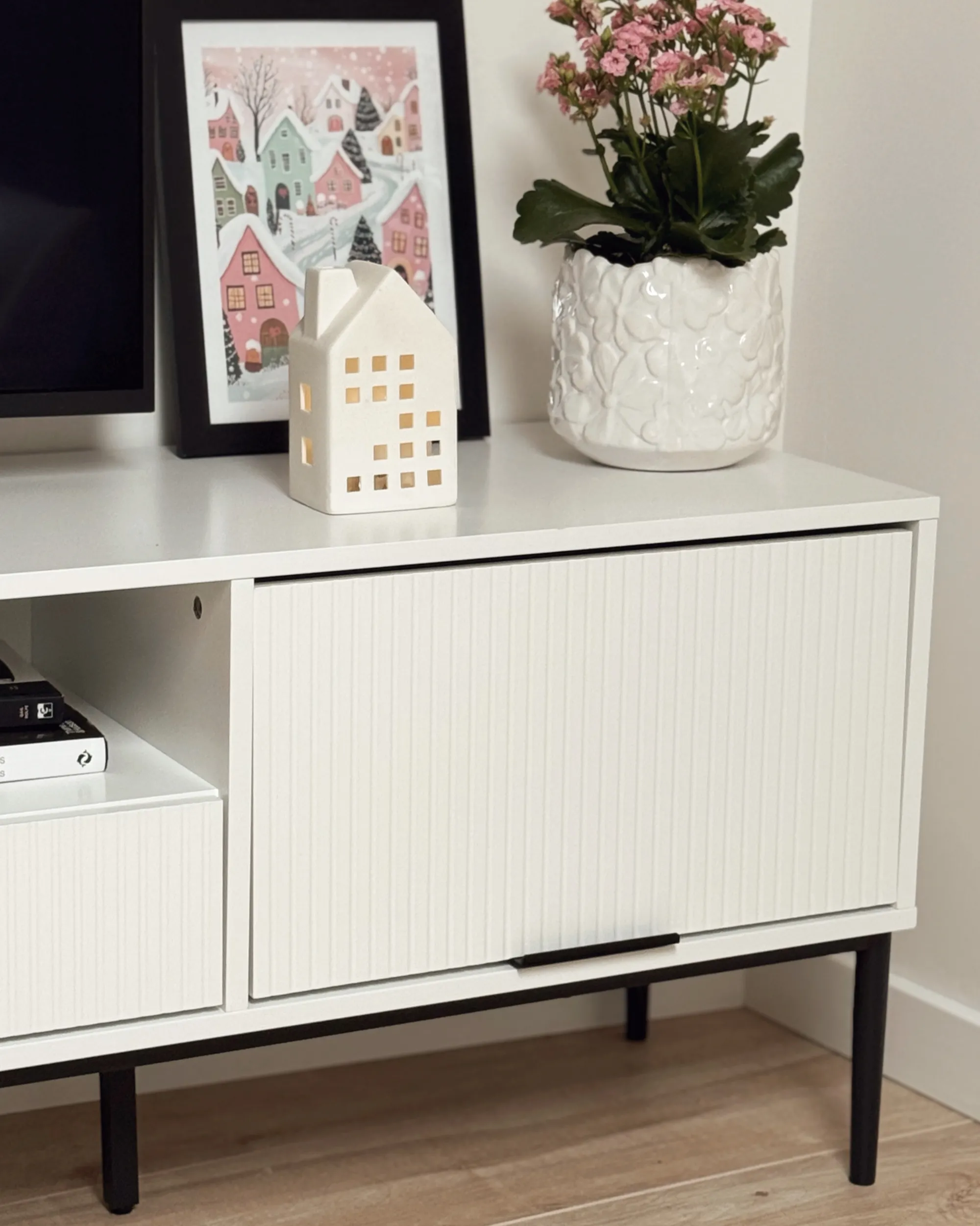 TV-meubel LEDUC Wit