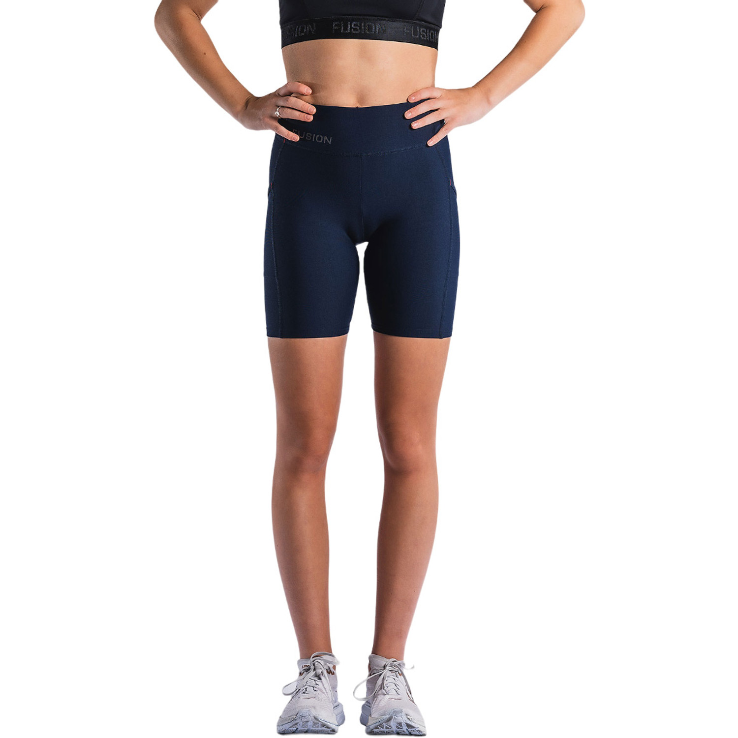 Fusion Run Singlet Korte Legging Set Dames