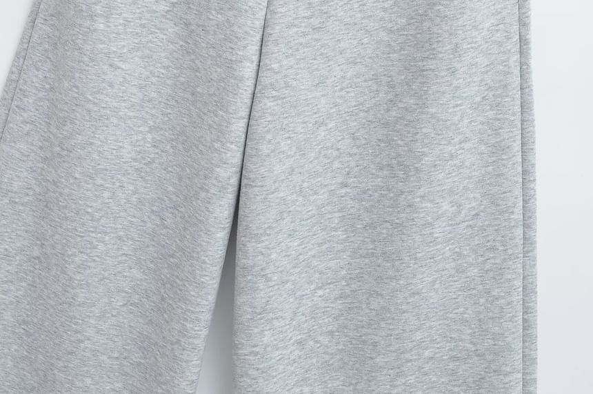 Morhan - Elastische taille, effen, wijde joggingbroek