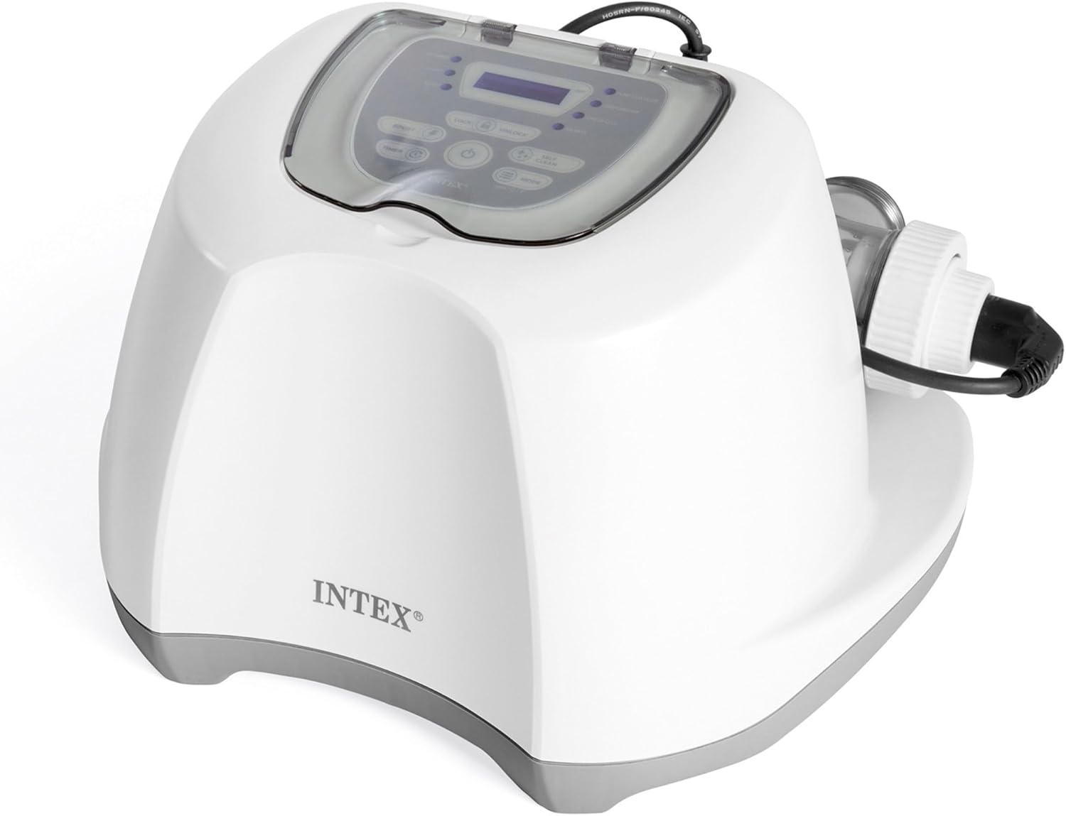 Intex 26670 – Krystal Clear Salzwassersystem, für Filterpumpe 2650-12112 L/h, für kleine Pools bis zu 56800 L, Kunststoff, Weiß