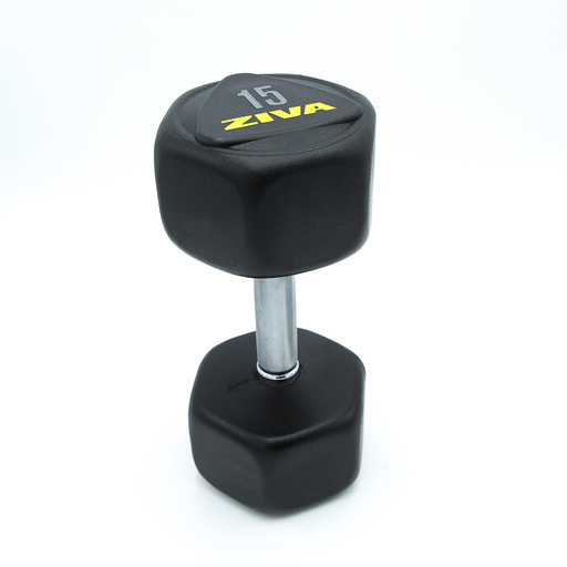 Par de halteres hexagonais Ziva Performance Rpu