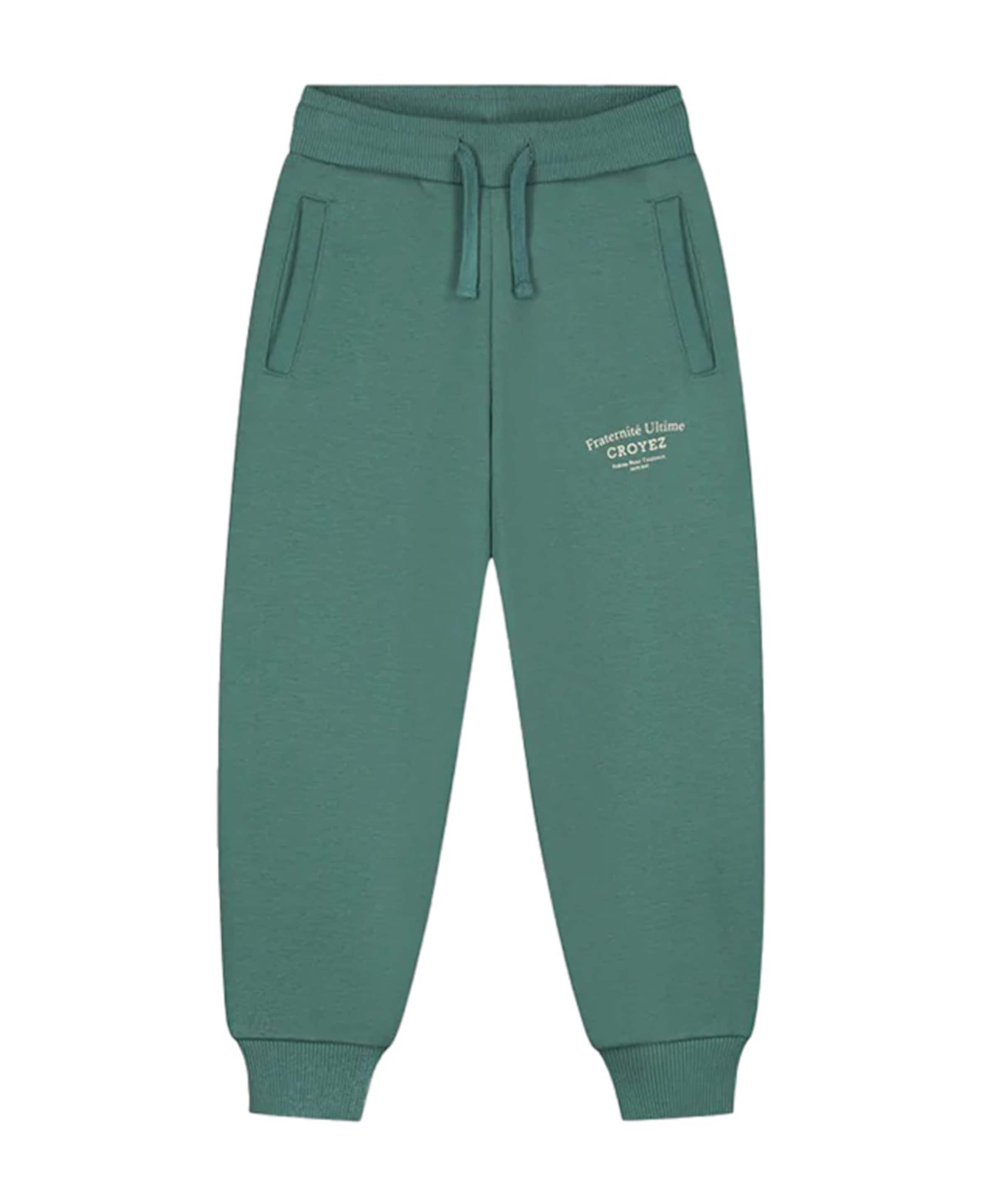 Croyez Mini Fraternite sweatpants jongens broek groen