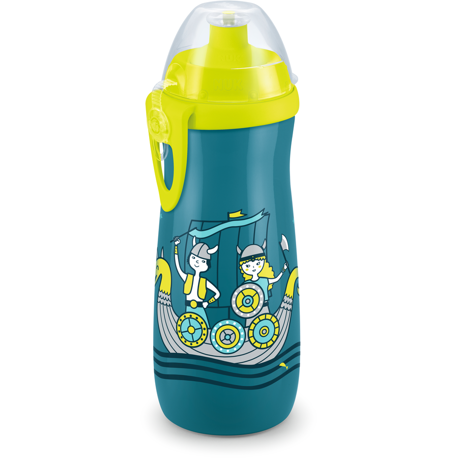 NUK Trinkflasche Sports Cup 450 ml, Wikinger blau