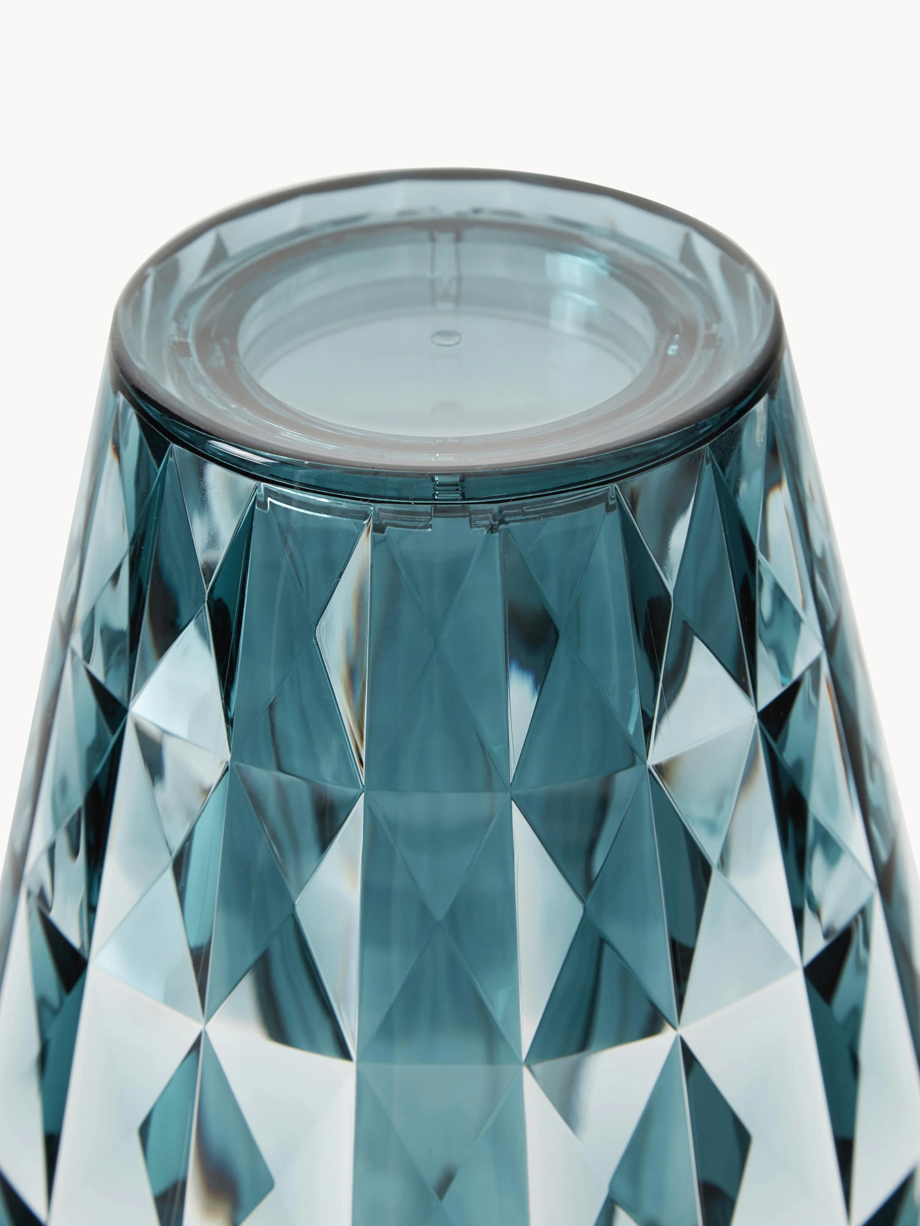 Mobiele dimbare LED-tafellamp Big Battery, H 37 cm