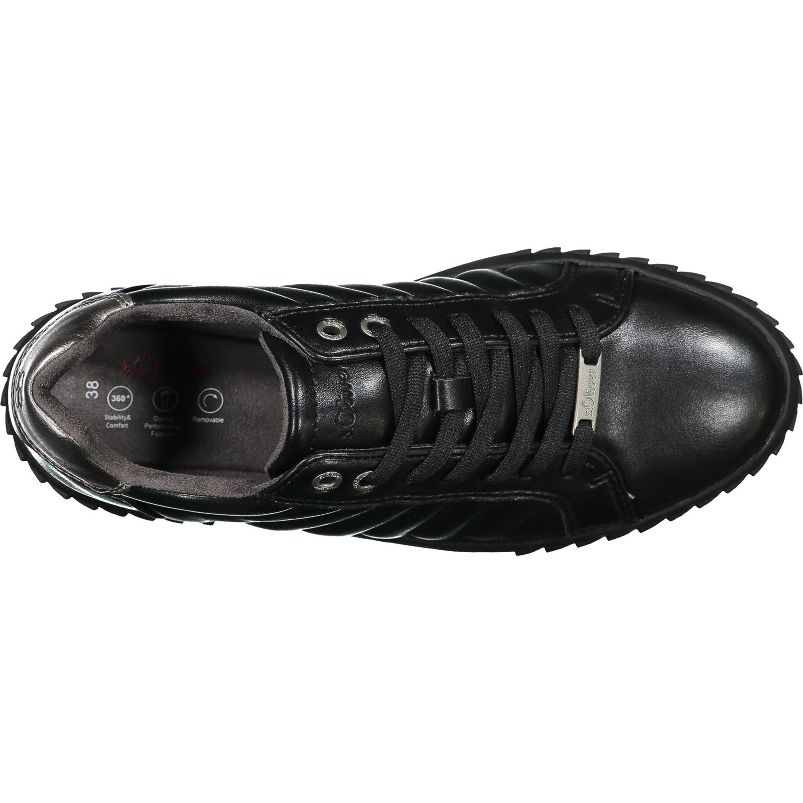 S`Oliver Damen-Sneaker Plateau 37
