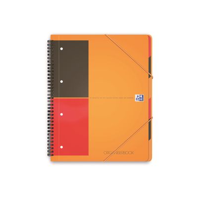Oxford Organiserbook - Cahier à spirale A4+ - 160 pages - ligné