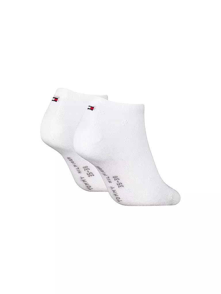 TOMMY HILFIGER Sneaker Socken 2-er Pkg white weiss