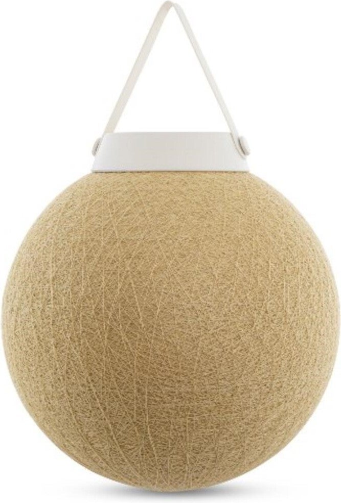 Cotton Ball Lights hanglamp Cream bruin D 25 H 27,5 cm