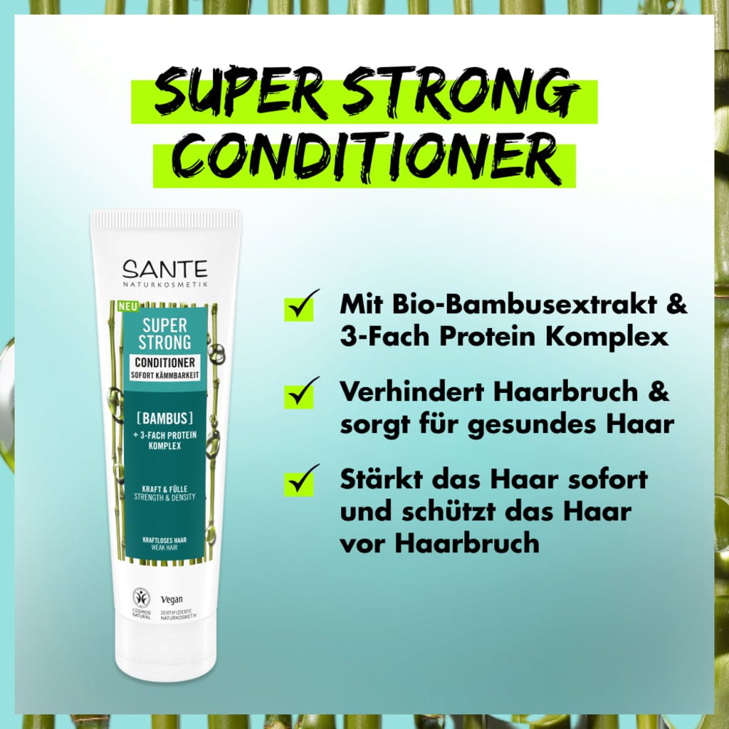 Santé naturally.  Super Strong Conditioner, 150 ml