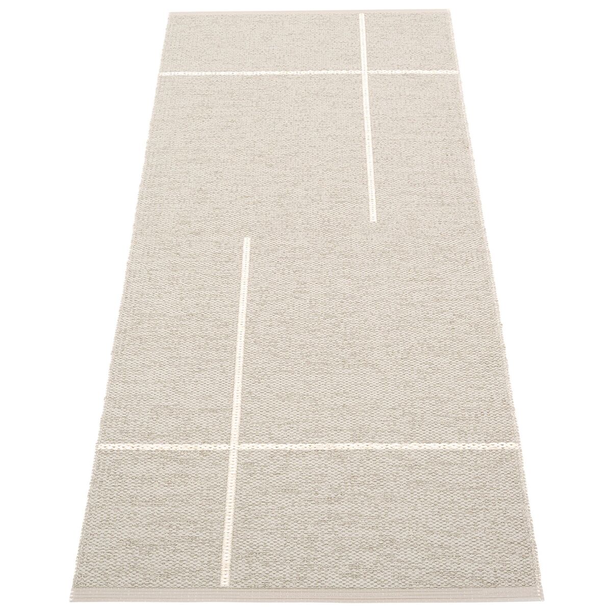 Gulvteppe Fred, 70 x 270 cm., linen/vanilla