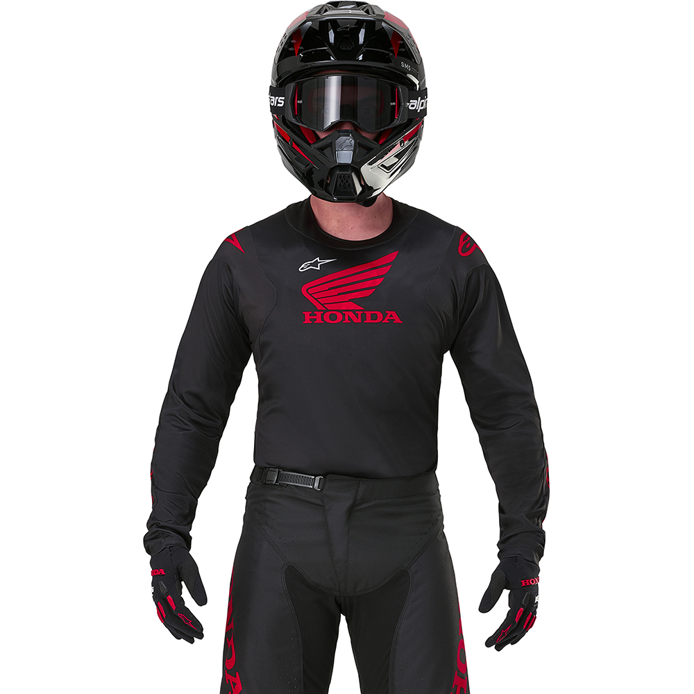 Alpinestars - Maillot Racer Iconic Honda Noir / Rouge