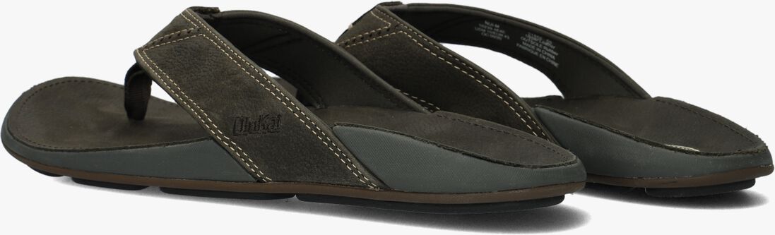 OLUKAI grijze olukai teenslippers nui