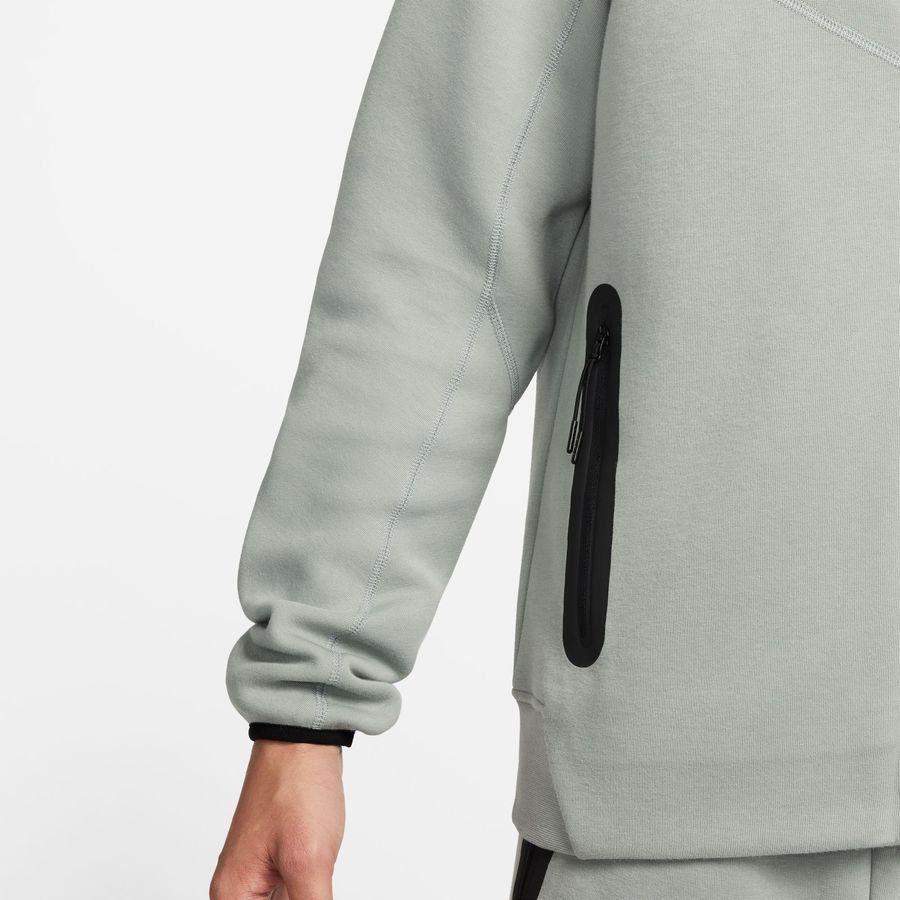 Nike Sweat à Capuche NSW Tech Fleece 24 FZ - Vert/Noir