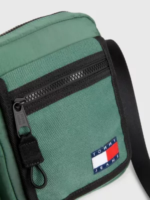 Bolsa de repórter em nylon reciclado