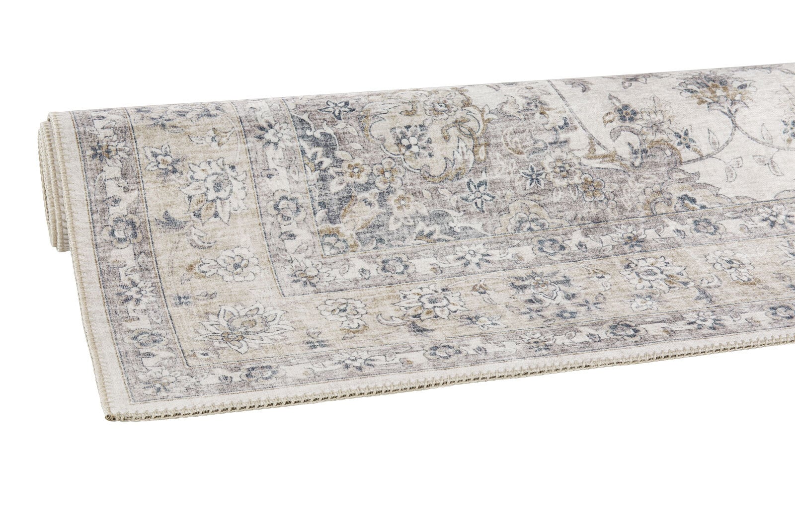 Vintage-Teppich Newcastle 160 x 230 cm Creme