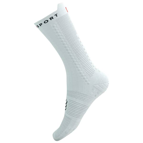 Chaussette vélo COMPRESSPORT PRO RACING SOCKS V4.0 BIKE WHITE/BLACK