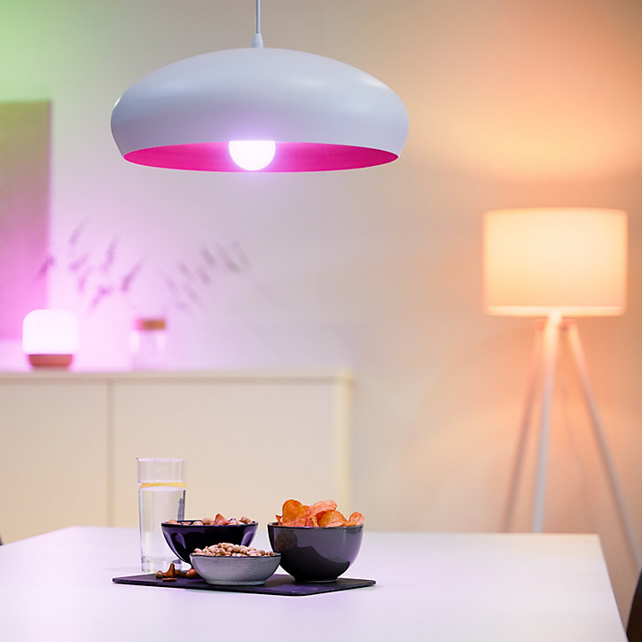Lot 2 ampoules LED Wiz A60 E27 60W RGB