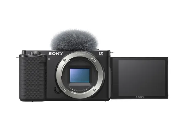 Sony a ZV-E10L - Digitalkamera - spejlløst - 24.2 MP - APS-C - 4K / 30 fps - 3x optisk zoom 16-50 mm Power Zoom-objektiv - Wireless LAN, Bluetooth - sort
